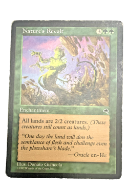 Nature's Revolt MTG Tempest Regular MP 1997 - Image 2