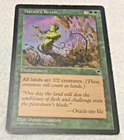 Nature's Revolt MTG Tempest Regular MP 1997 - Image 3