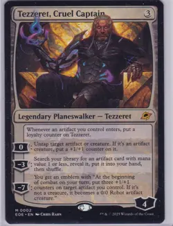 Edge of Eternities: Tezzeret, Cruel Captain Mythic Rare - Image 1