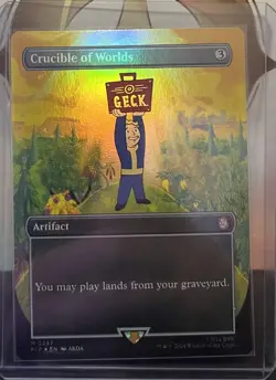 Crucible of Worlds (Borderless) Universes Beyond: Fallout Foil - Image 1