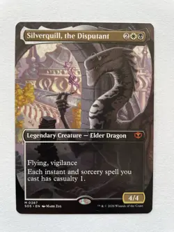 MTG Silverquill, the Disputant BORDERLESS 0287 SOS - Image 1