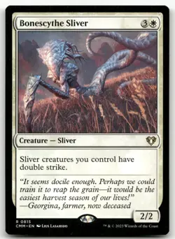 Bonescythe Sliver #815 (NM) Commander Masters CMM Magic MTG - Image 1