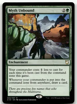 Myth Unbound #32 (NM) Commander 2018 C18 Magic MTG - Image 1