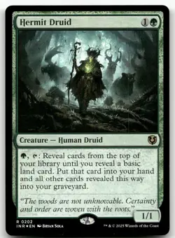 Hermit Druid #202 (Foil) (NM) Innistrad Remastered INR Magic MTG - Image 1