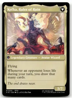 Kefka, Court Mage #231 (NM) Final Fantasy FIN Magic MTG - Image 2