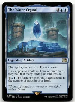 The Water Crystal #85 (NM) Final Fantasy FIN Magic MTG - Image 1