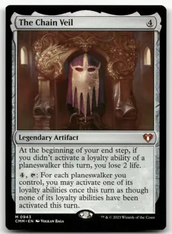 The Chain Veil #943 (NM) Commander Masters CMM Magic MTG - Image 1