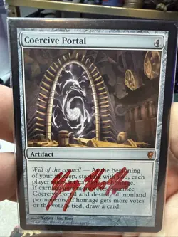 Coercive Portal Conspiracy Signed Artist Proof Mtg - Image 1