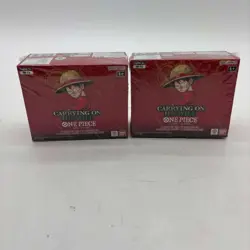 Lot of (2) One Piece TCG OP-13 Carrying On His Will Booster Boxes SEALED ENGLISH - Image 1