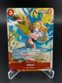 Hibari Alt Art EB03-008 Extra Booster One Piece Heroines Edition One Piece NM - Image 1