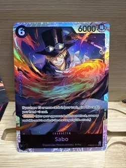 One Piece TCG | Sabo PRB02-014 SR - One Piece Card the Best Vol. 2 NM - Image 1