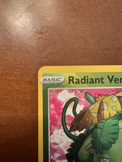Radiant Venusaur 004/078 Pokemon TCG Radiant Rare Pokemon GO Near Mint - Image 3