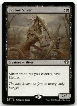 Syphon Sliver #870 (NM) Commander Masters CMM Magic MTG - Image 1