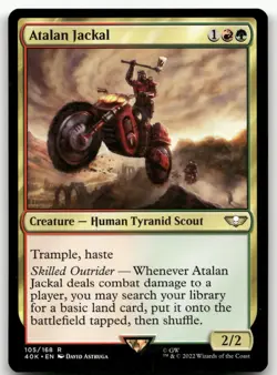 Atalan Jackal #105 (NM) Warhammer 40,000 40K Magic MTG - Image 1