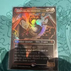 Lorehold, the Historian (0284) Foil Borderless MTG Secrets Of Strixhaven - Image 1
