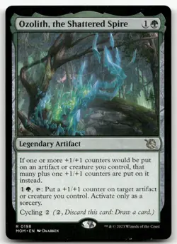 Ozolith, the Shattered Spire #198 (NM) March of the Machine MOM Magic MTG - Image 1