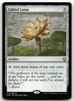 Gilded Lotus #215 (NM) Dominaria DOM Magic MTG - Image 1
