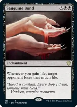 MTG Sanguine Bond - 153 / English / Near Mint - Image 1