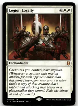 Legion Loyalty #31 (NM) Baldur's Gate CLB Magic MTG - Image 1