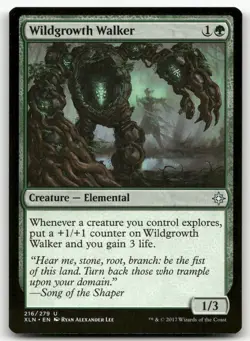 Wildgrowth Walker #216 (NM) Ixalan XLN Magic MTG - Image 1