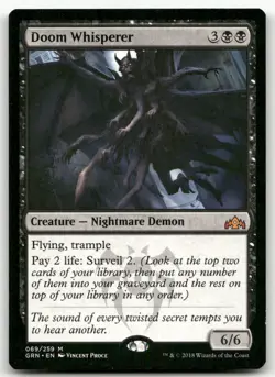 Doom Whisperer #69 (NM) Guilds of Ravnica GRN Magic MTG - Image 1