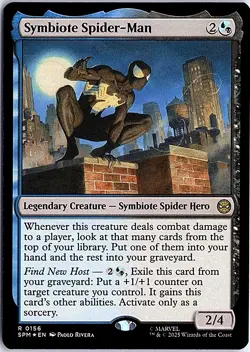 Symbiote Spider-Man R Marvel's Spider-Man 156 LP Foil Magic - Image 1