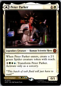 Peter Parker M Marvel's Spider-Man 10 NM Magic - Image 1