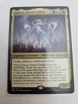 mtg, Atraxa, Grand Unifier- Phyrexia: All Will Be One Regular NM - Image 1