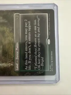 Temple Garden #351 Lorwyn Eclipsed Borderless Regular Rare MTG - Image 3