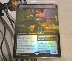 Emeritus of Woe Extended Art FOIL Secrets of Strixhaven MTG MINT 🔥🔥🔥🔥🔥🔥🔥 - Image 1