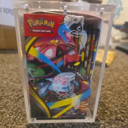 Pokemon Mega Evolution Enhanced Booster Box New & Sealed with acrylic - Image 2