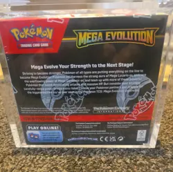 Pokemon Mega Evolution Enhanced Booster Box New & Sealed with acrylic - Image 3