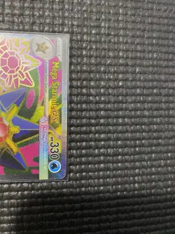 Mega Starmie Ex 102/088 Ultra Rare Perfect Order Pokemon Holo Near Mint - Image 3