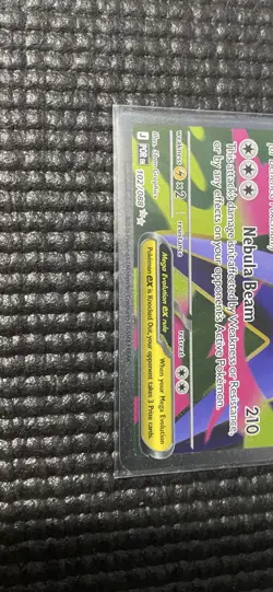 Mega Starmie Ex 102/088 Ultra Rare Perfect Order Pokemon Holo Near Mint - Image 4