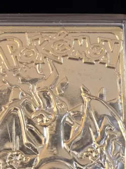 Pokemon Charizard 23K Gold-Plated Card Burger King 1999 Read Description - Image 4