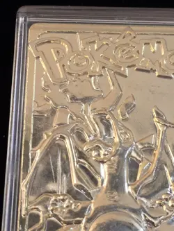 Pokemon Charizard 23K Gold-Plated Card Burger King 1999 Read Description - Image 5