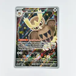 Noctowl 141 Scarlet & Violet Promo Cards Holo 2024 Pokemon Fast Ship Top Loader - Image 1