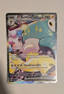 Ionos Bellibolt ex 183/159 Journey Together Special Illustration Rare Pokemon - Image 1