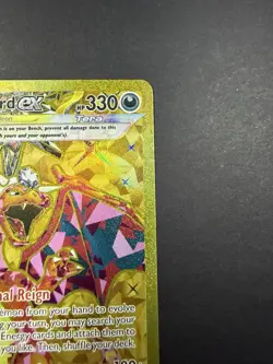 Charizard ex 228/197 Hyper Rare Gold - Obsidian Flames Pokemon TCG NM - Image 3