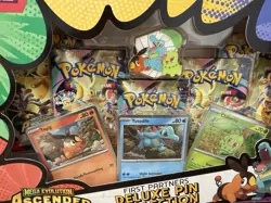 Pokemon Mega Evolution Ascended Heroes First Partners Deluxe Pin Collection New - Image 2