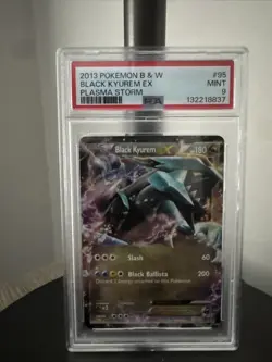 2013 Pokemon Black & White Plasma Storm Black Kyurem Ex #95 PSA 9￼ - Image 1