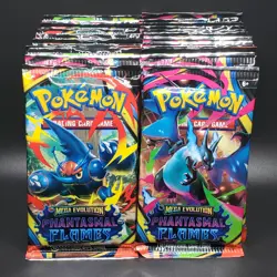 36x Phantasmal Flames Booster Packs - English Pokemon TCG - New & Sealed - Image 1