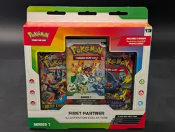 Pokemon TCG First Partner at Illustration Collection Series 1 New Sealed HOT - Image 1