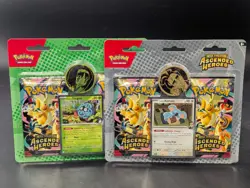 Pokemon Ascended Heroes ME2.5 -Set of 2- [Erika/Larry] 2-Pack Blisters - Image 1