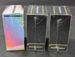 Pokemon Prismatic Evolutions Phantasmal Flames Mega Evolutions 3 SEALED BUNDLE’s - Image 3