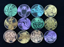 2025 Pokemon TCG S-Chinese 151C Collect Coin Golbat Arbok Cubone Lot*12 HZ72 - Image 1