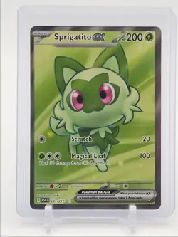 SPRIGATITO EX 2026 POKEMON ASCENDED HEROES ULTRA RARE A 251/217 Q5537 - Image 1