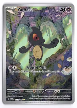 Pokemon White Flare Yamask 122/086 Illustration Rare Holo - Image 1