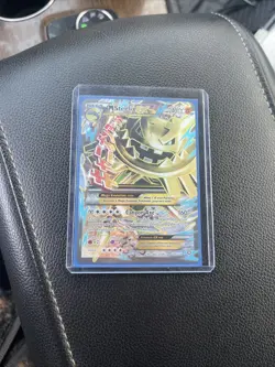 2016 Pokemon XY Steam Siege Mega M Steelix Full Art Ultra Rare EX 109/114 NM!! - Image 2