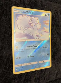 Alolan Vulpix 27/147 Reverse Holo 2017 Burning Shadows Pokemon TCG - Image 3